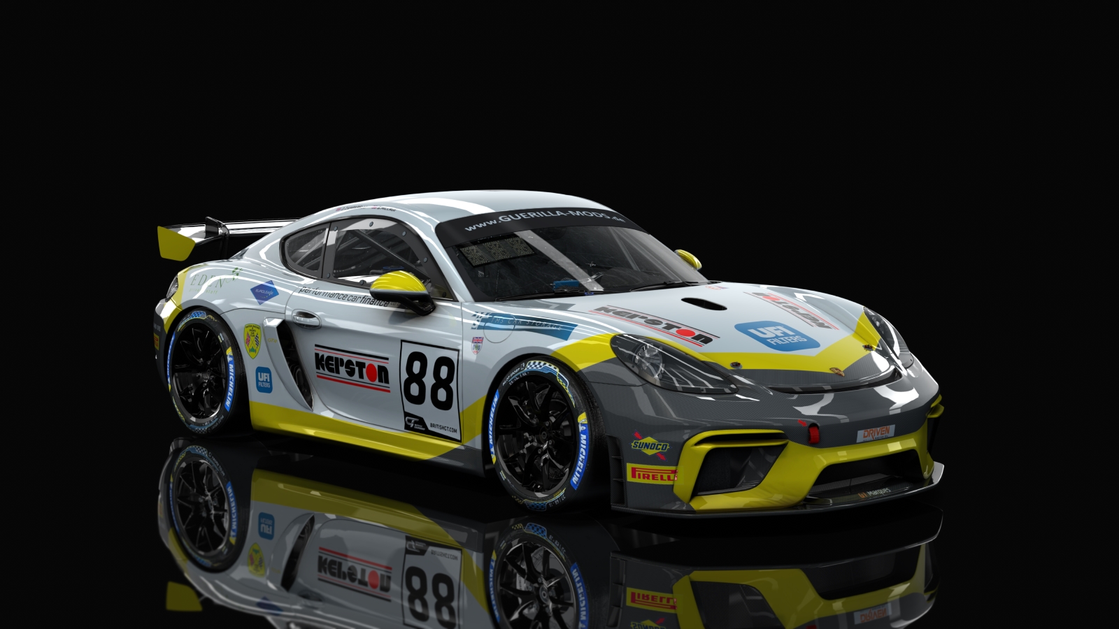 GT4 Porsche 718 Cayman Clubsport, skin rm_british_gt_championship_2019_gt_marques_88