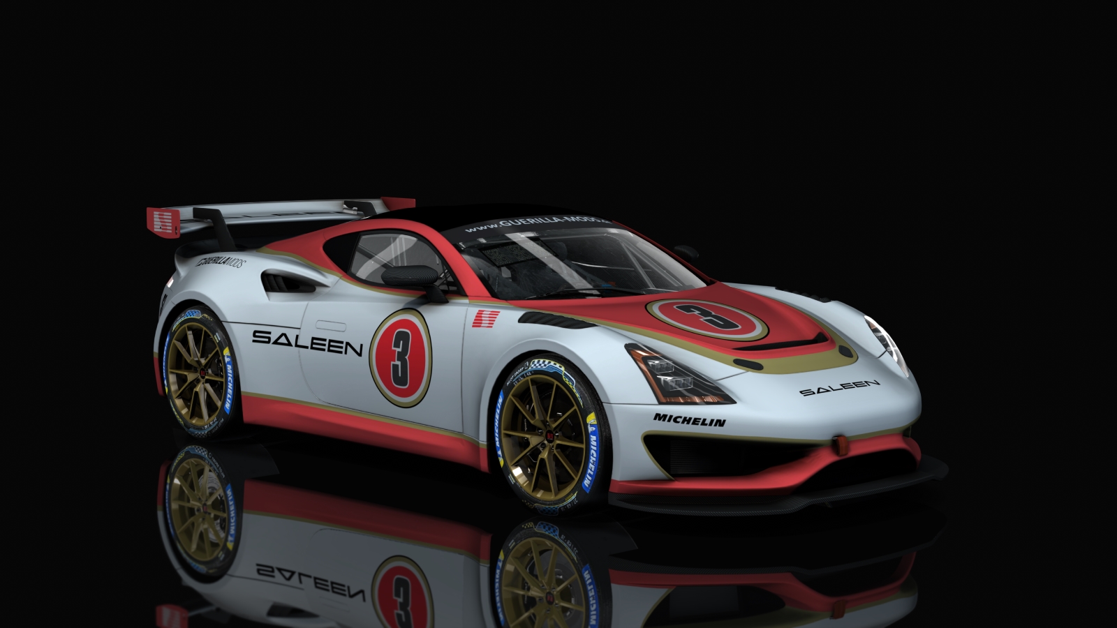 GT4 Saleen S1, skin 3_lucky_saleen_racing