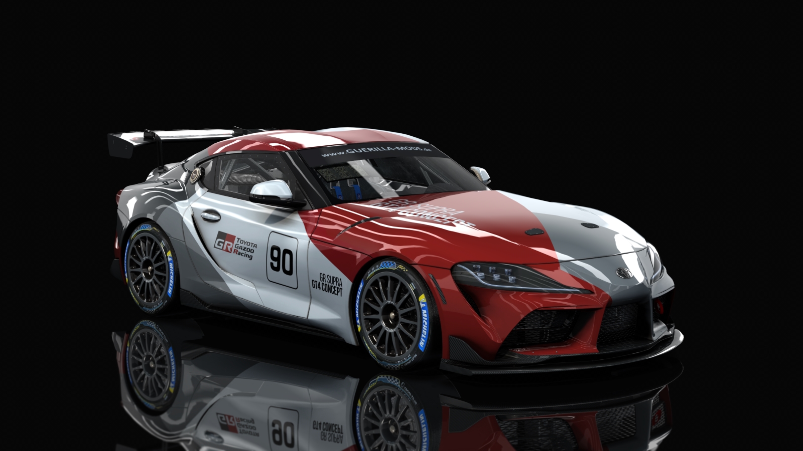 GT4 Toyota Supra, skin Concept