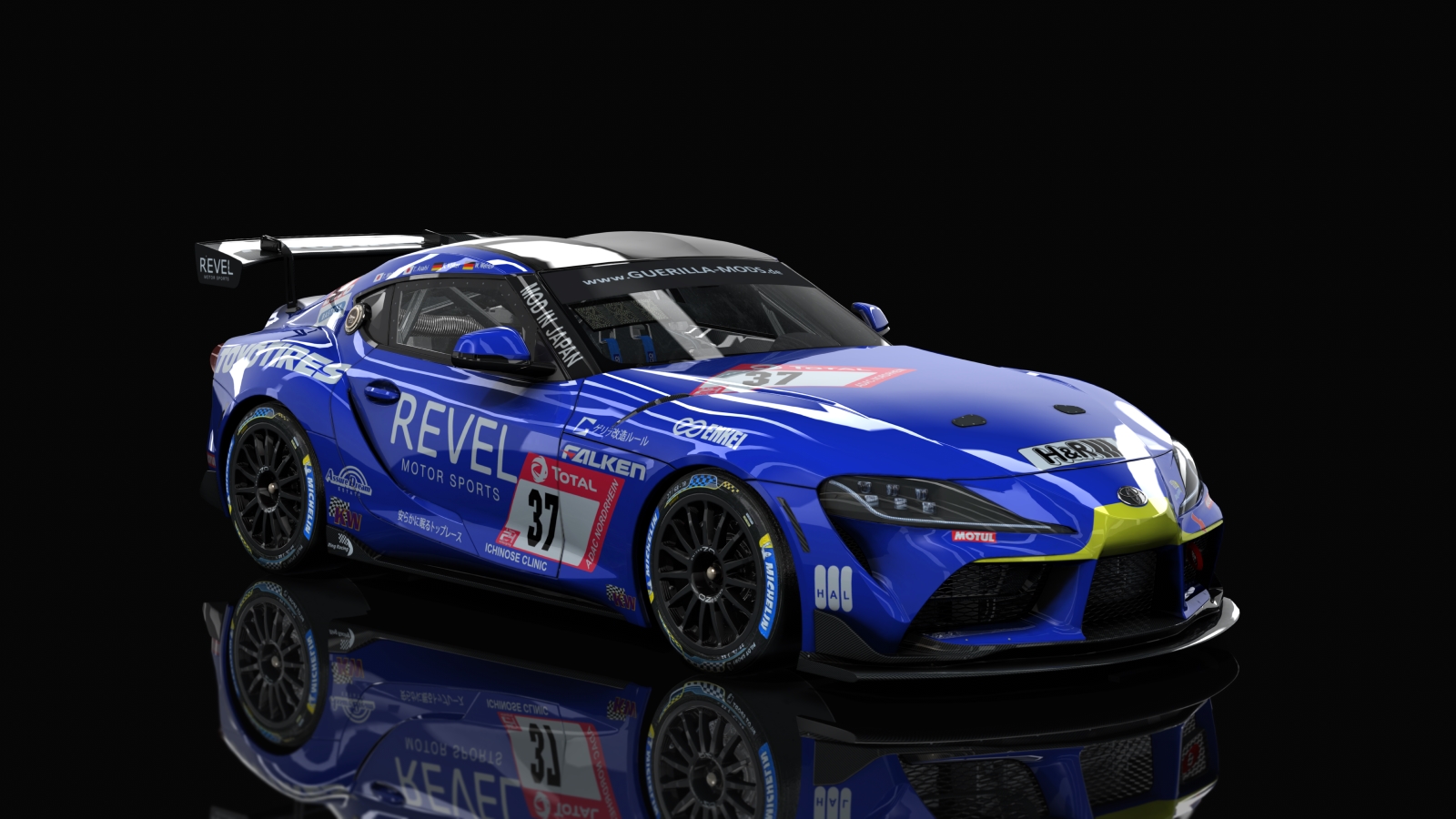 GT4 Toyota Supra, skin Revel_Motorsports