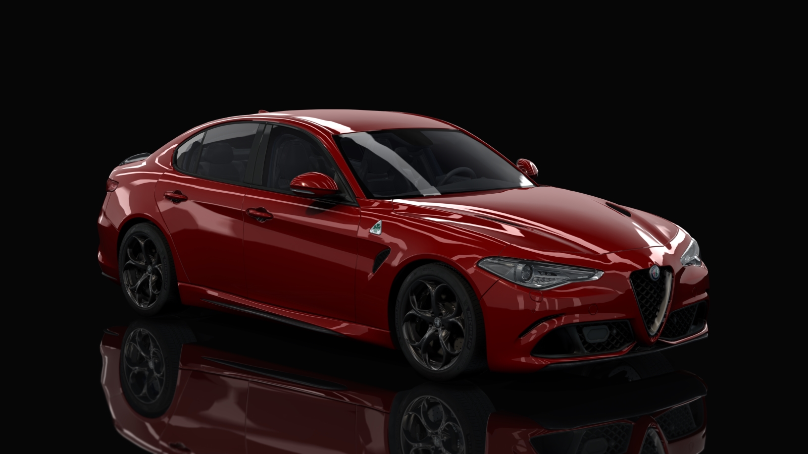 Alfa Romeo Giulia Quadrifoglio, skin 00_Rosso_Competizione