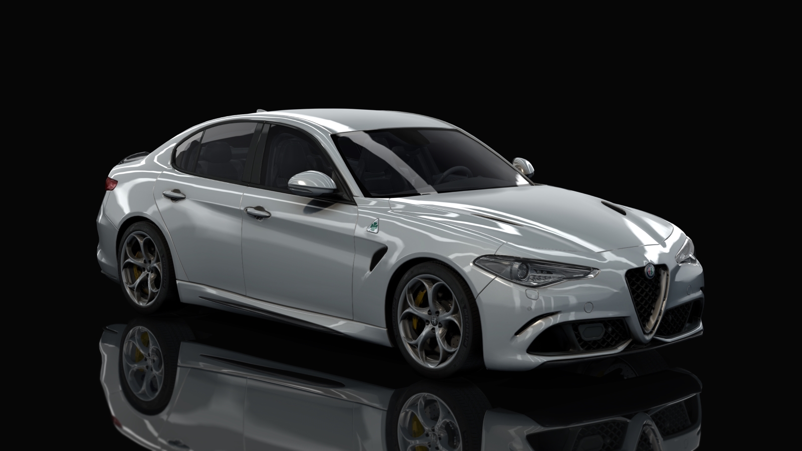 Alfa Romeo Giulia Quadrifoglio, skin 03_Grigio_Silverstone