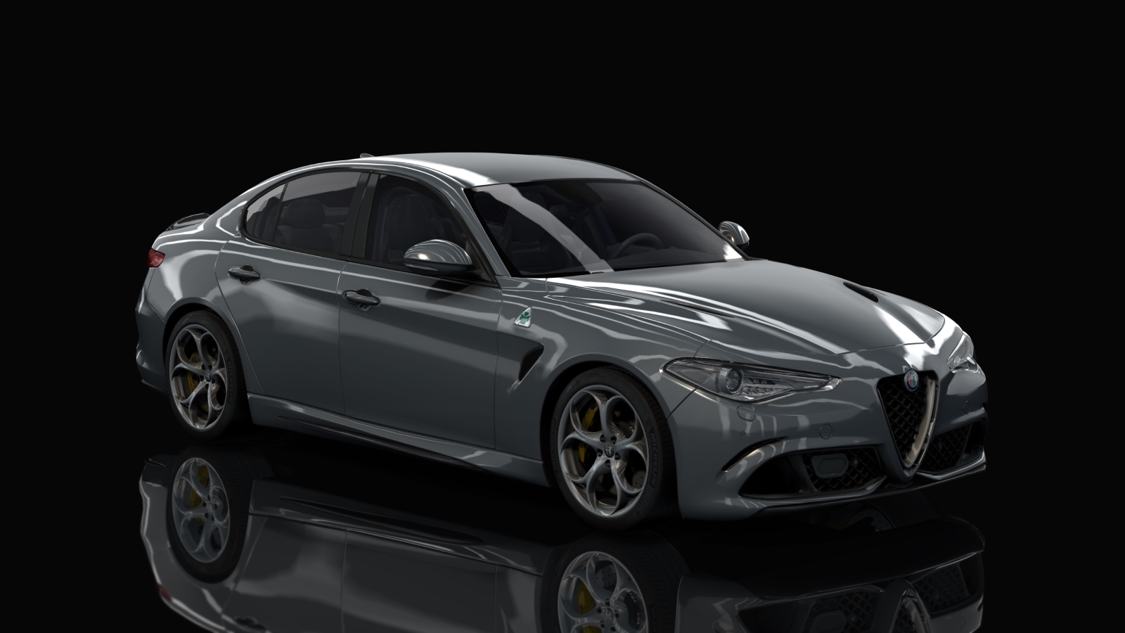 Alfa Romeo Giulia Quadrifoglio, skin 04_Grigio_Vesuvio