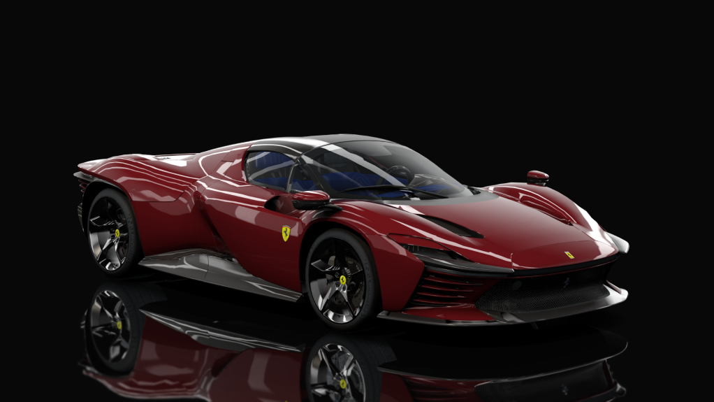 Ferrari Daytona SP3, skin 02_rosso_mugello
