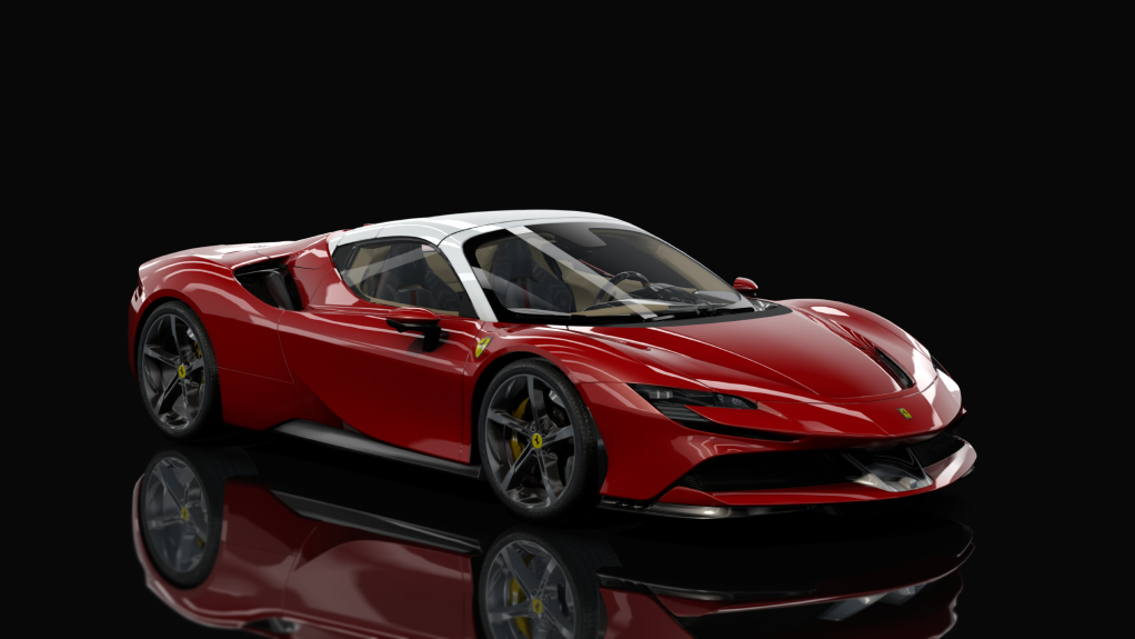 Ferrari SF90 Spider, skin 10_rosso_fiorano