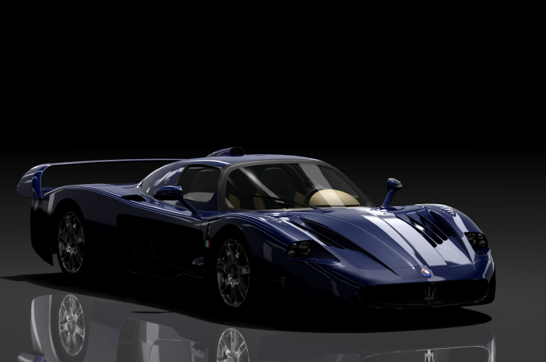 Maserati MC12, skin 02_Blue