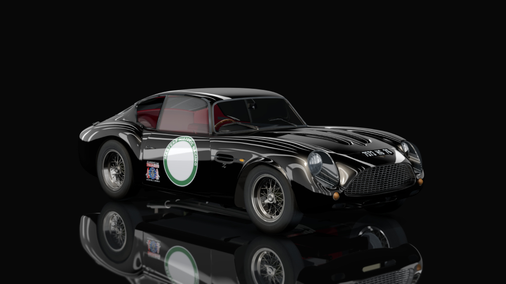 MM Aston DB4 GT Zagato, skin black