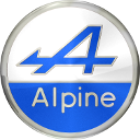 Alpine A364 F3 1972 Badge