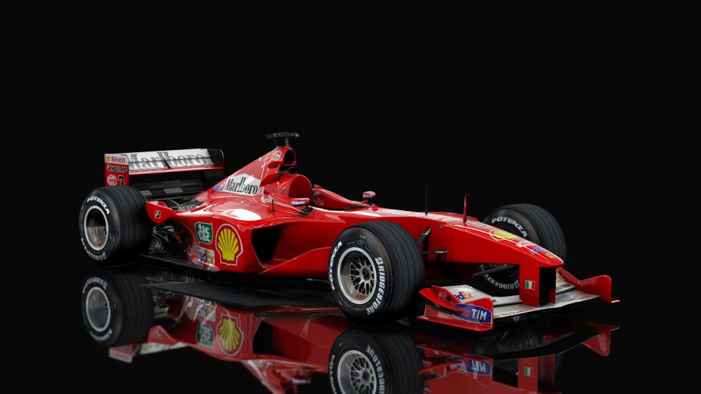 Ferrari F1 2000 v.1.2, skin 03_Marlboro