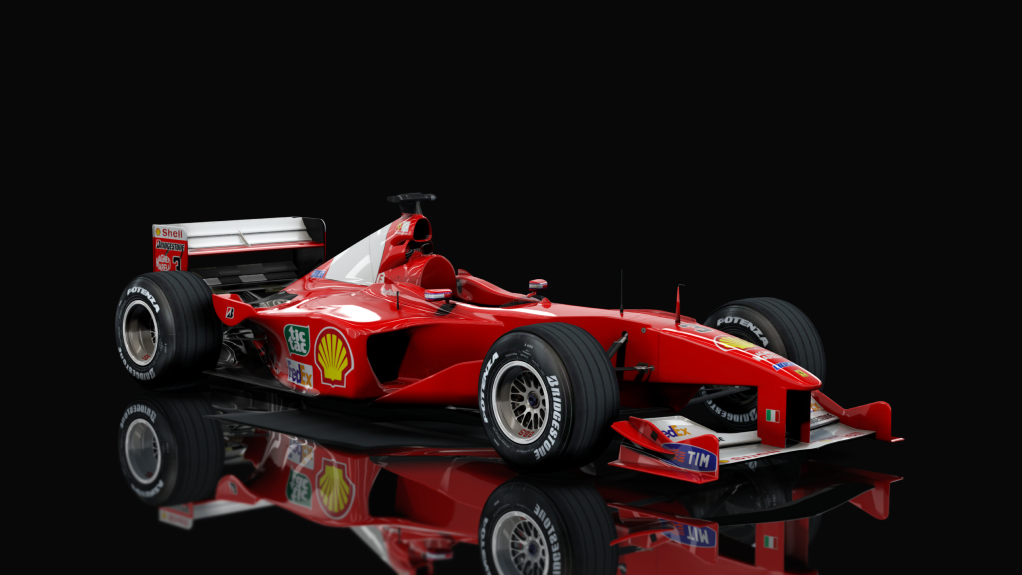 Ferrari F1 2000 v.1.2, skin 03_Scumacher_No_Tobacco_after_Montecarlo