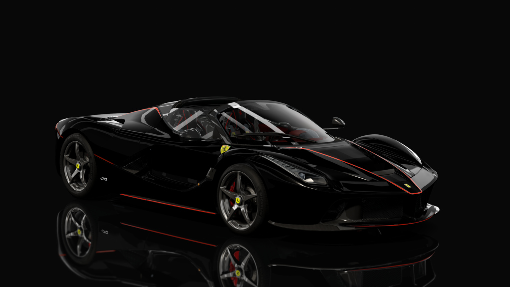 Ferrari LaFerrari Aperta, skin 00_nero_ds_1250