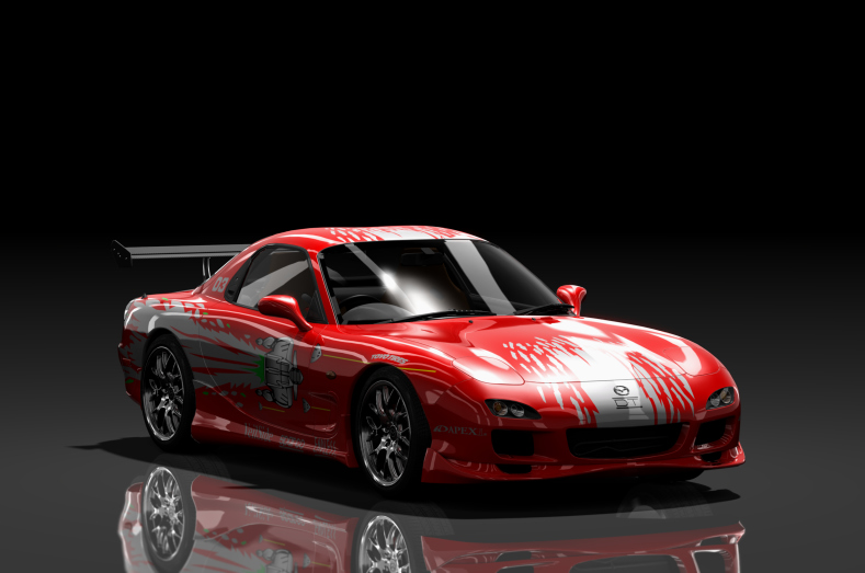 Mazda RX-7 F.F, skin The_Fast_And_The_Furious