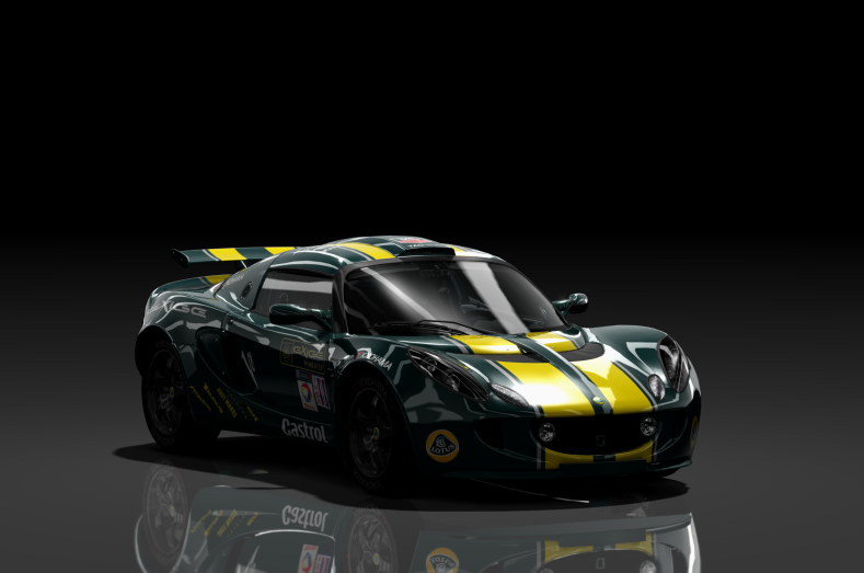 Lotus Exige Track, skin Team Lotus UK