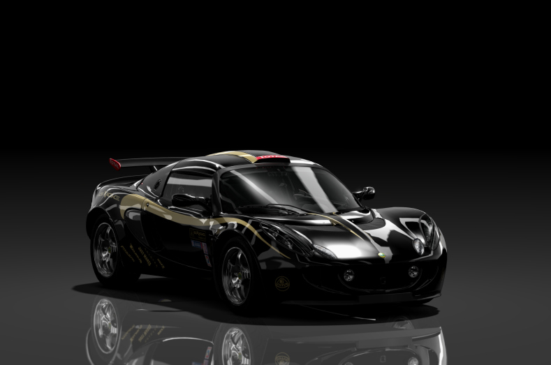 Lotus Exige Track, skin black