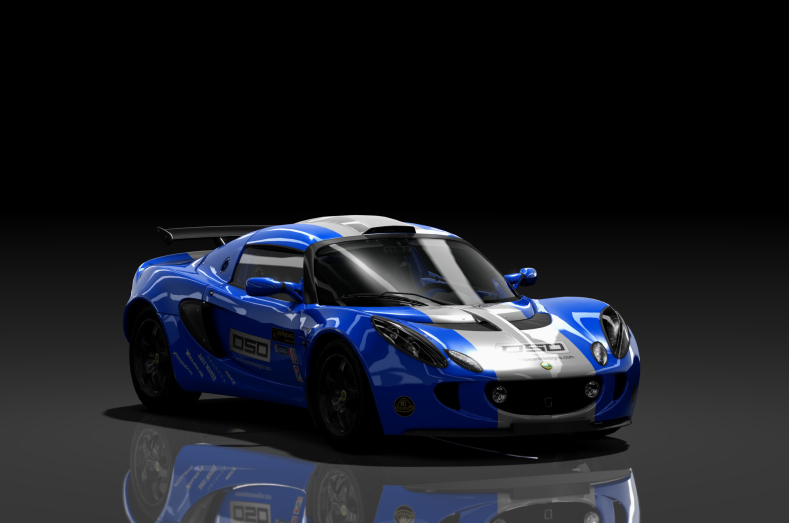 Lotus Exige Track, skin blue_dsd