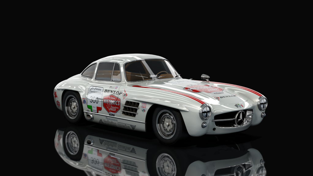 MM 300SL Race, skin 01_gullwing_panamerica_masscott