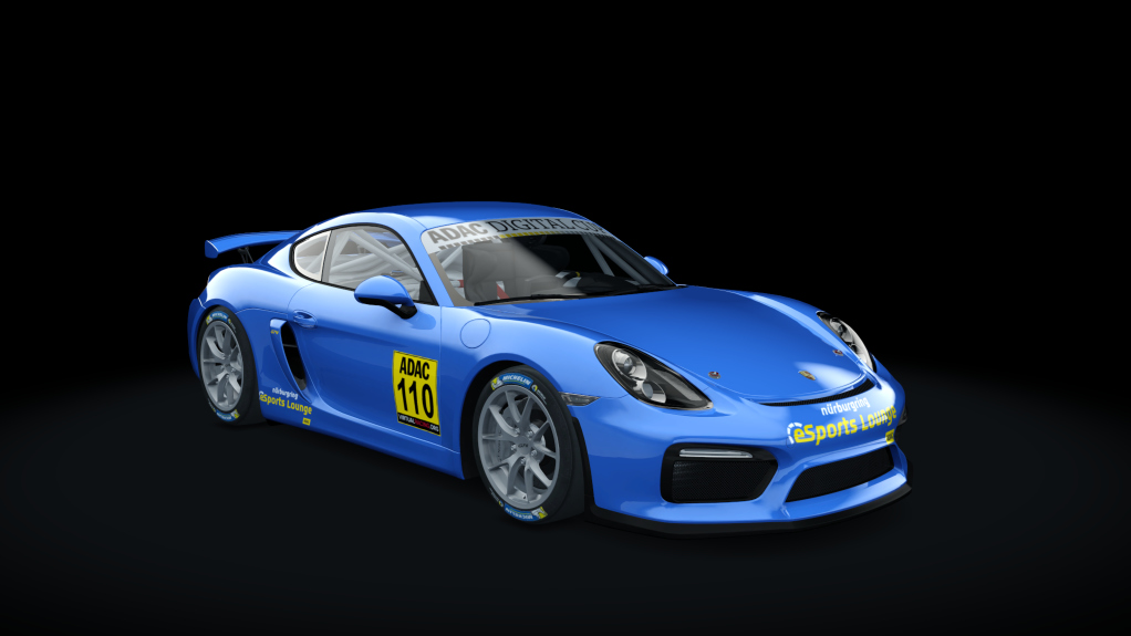 Porsche Cayman GT4 Digital Cup, skin 110-Suedbayern