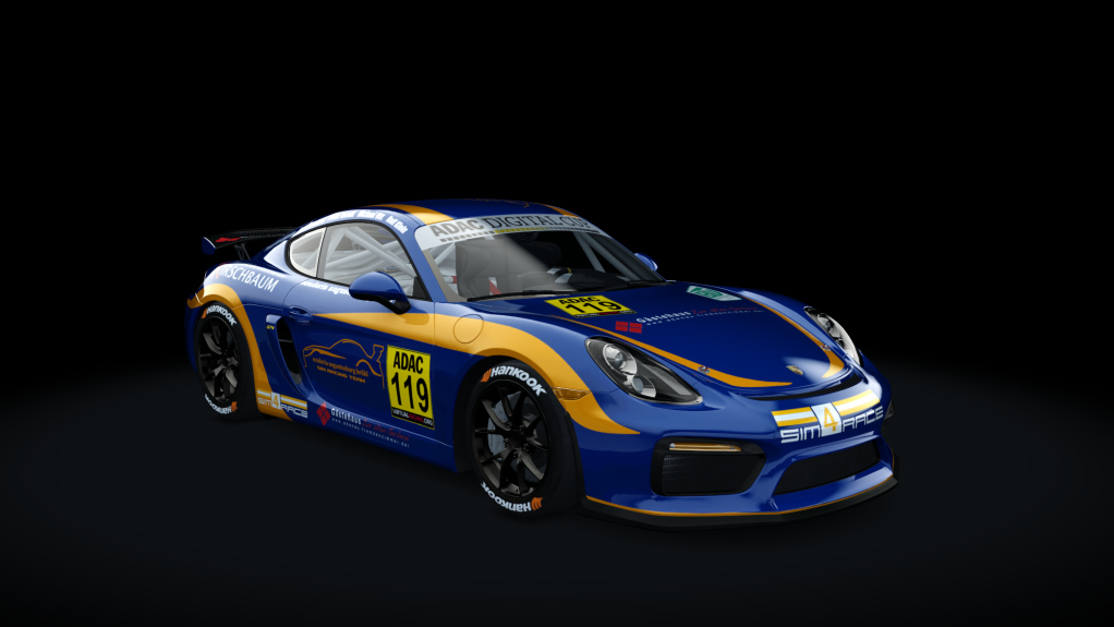 Porsche Cayman GT4 Digital Cup, skin 119-Bruehl