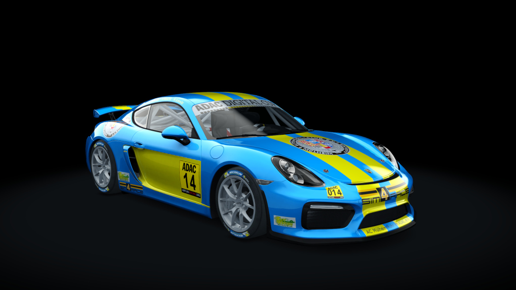 Porsche Cayman GT4 Digital Cup, skin 14-Muelheim