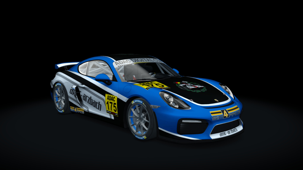 Porsche Cayman GT4 Digital Cup, skin 175-Arzbach