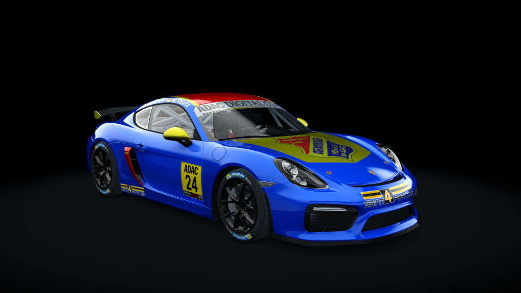 Porsche Cayman GT4 Digital Cup, skin 24-Odenkirchen