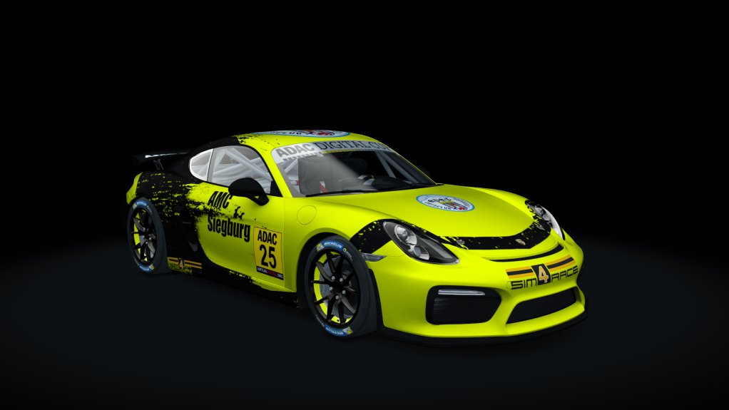 Porsche Cayman GT4 Digital Cup, skin 25-Siegburg