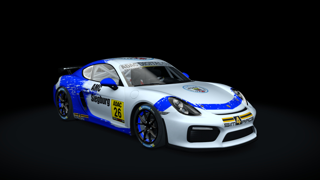 Porsche Cayman GT4 Digital Cup, skin 26-Siegburg