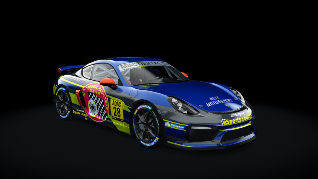 Porsche Cayman GT4 Digital Cup, skin 28-Mayen