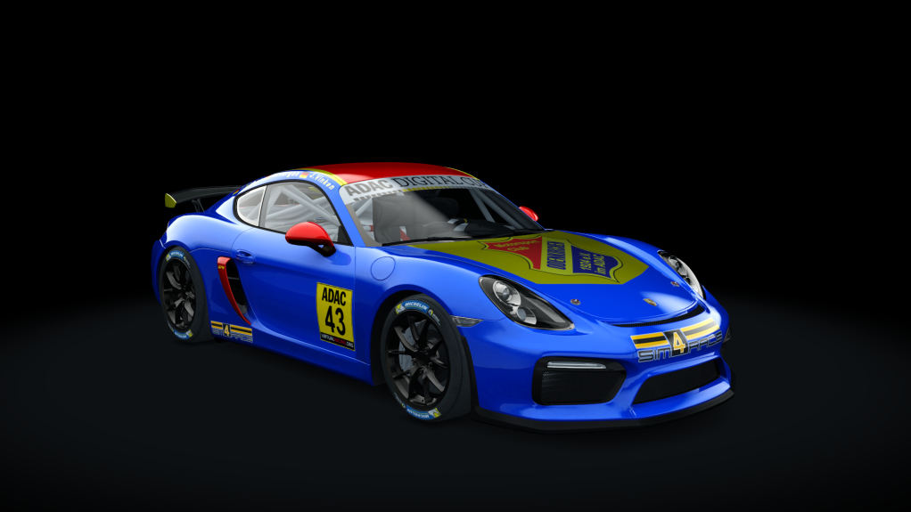 Porsche Cayman GT4 Digital Cup, skin 43-Odenkirchen