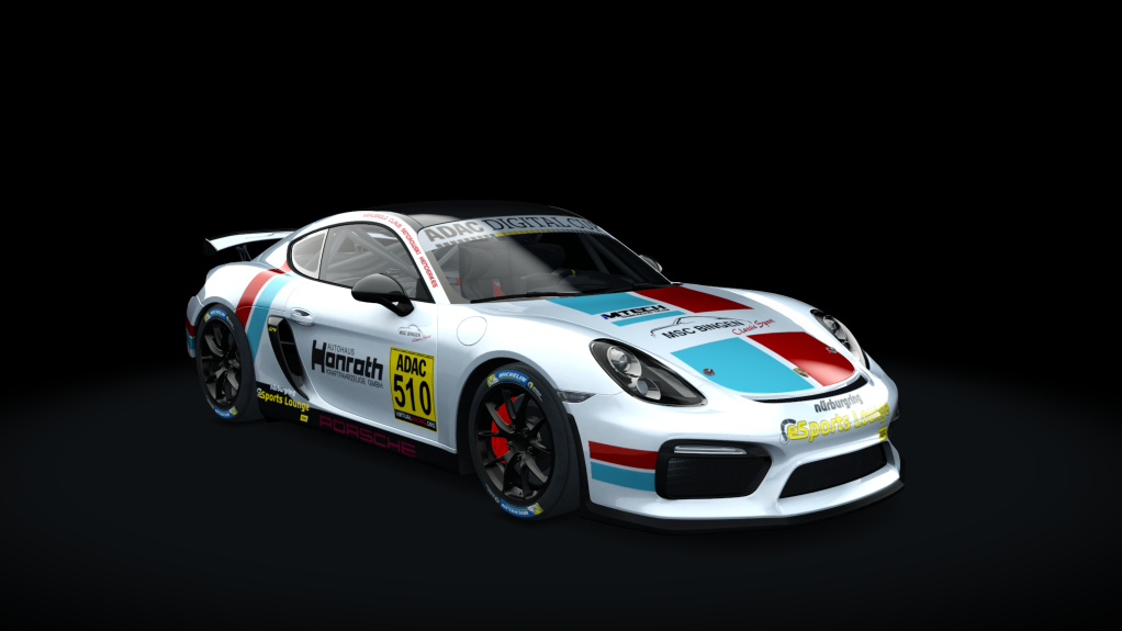 Porsche Cayman GT4 Digital Cup, skin 510-Bingen