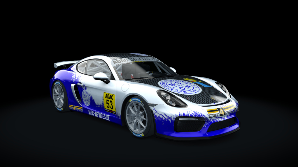 Porsche Cayman GT4 Digital Cup, skin 53-MSCNeviges