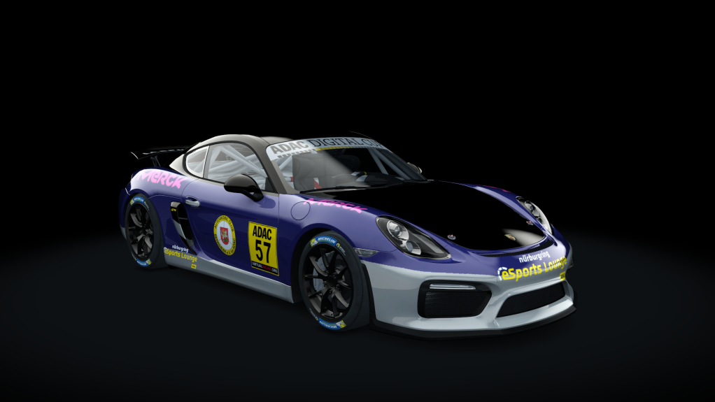 Porsche Cayman GT4 Digital Cup, skin 57- Bensheim