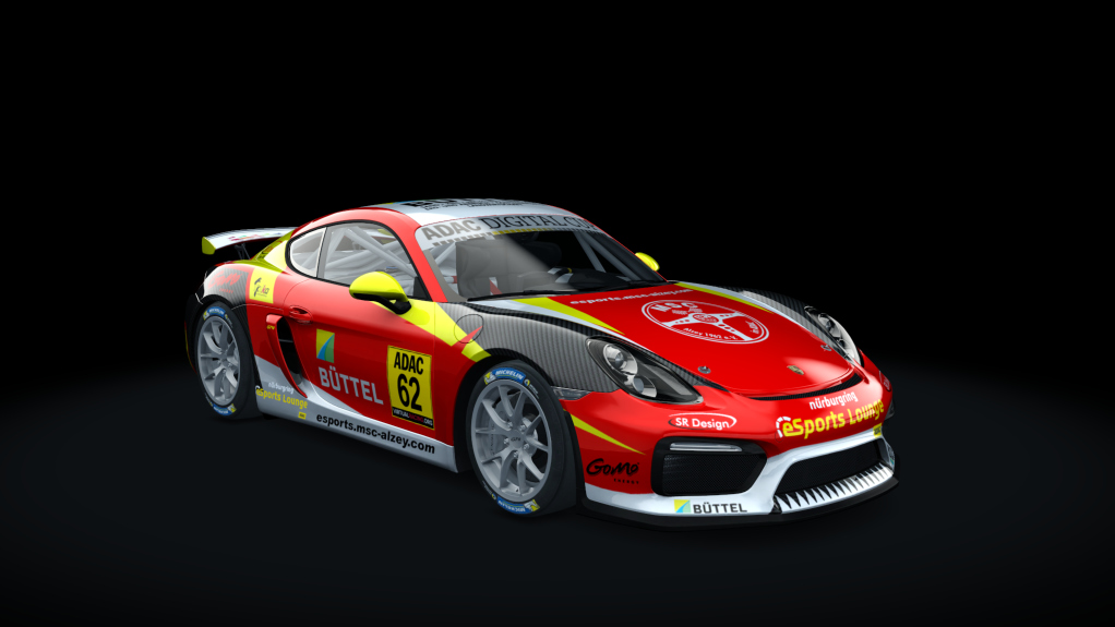 Porsche Cayman GT4 Digital Cup, skin 62-Alzey