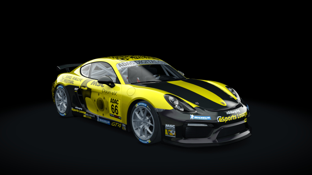 Porsche Cayman GT4 Digital Cup, skin 66-Daun