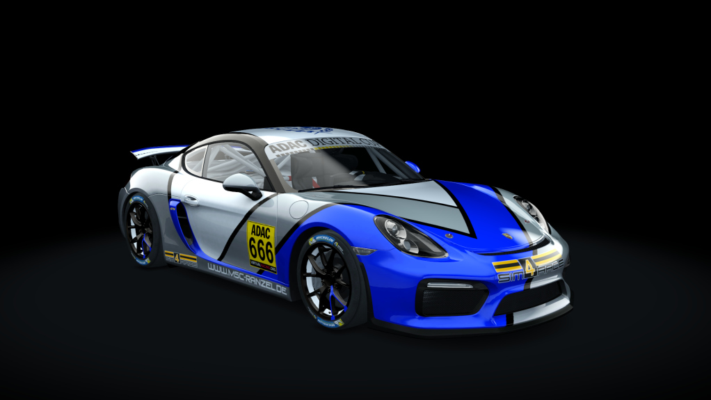 Porsche Cayman GT4 Digital Cup, skin 666-Ranzel