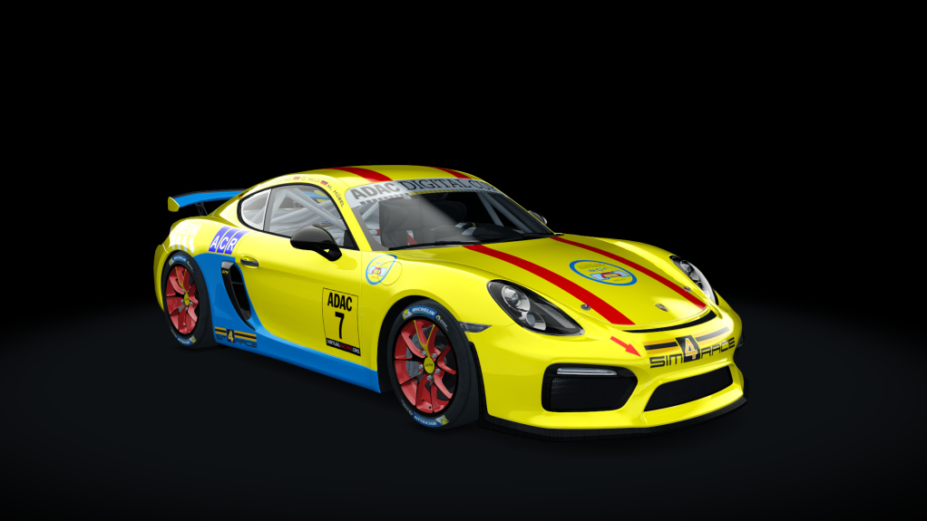 Porsche Cayman GT4 Digital Cup, skin 7-Radevormwald