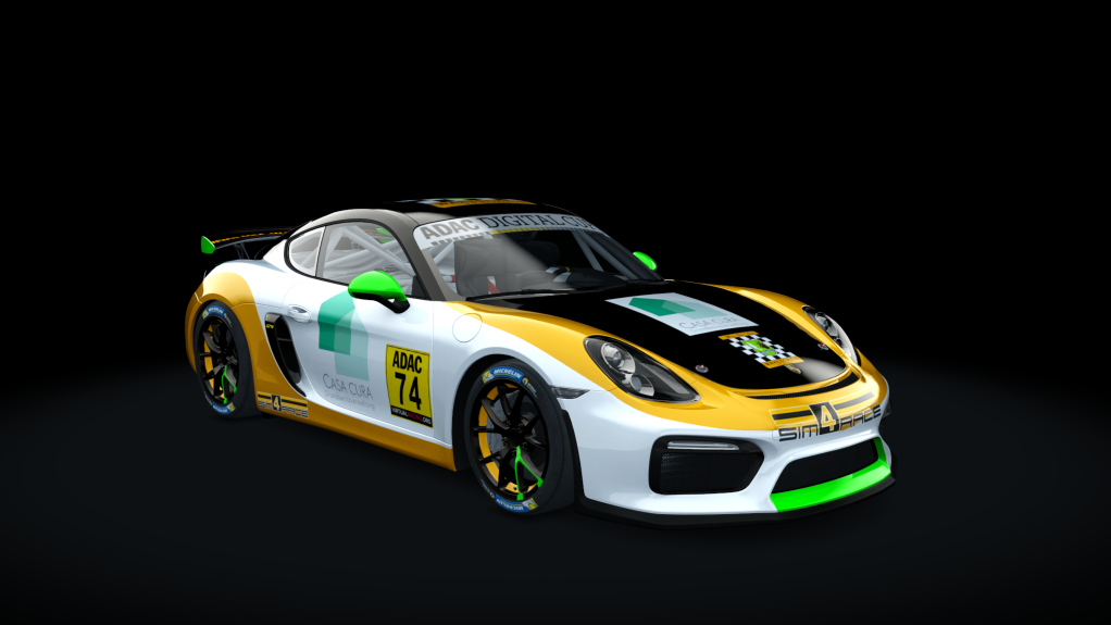 Porsche Cayman GT4 Digital Cup, skin 74-Wahlscheid