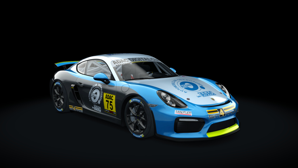 Porsche Cayman GT4 Digital Cup, skin 75-Oberhausen