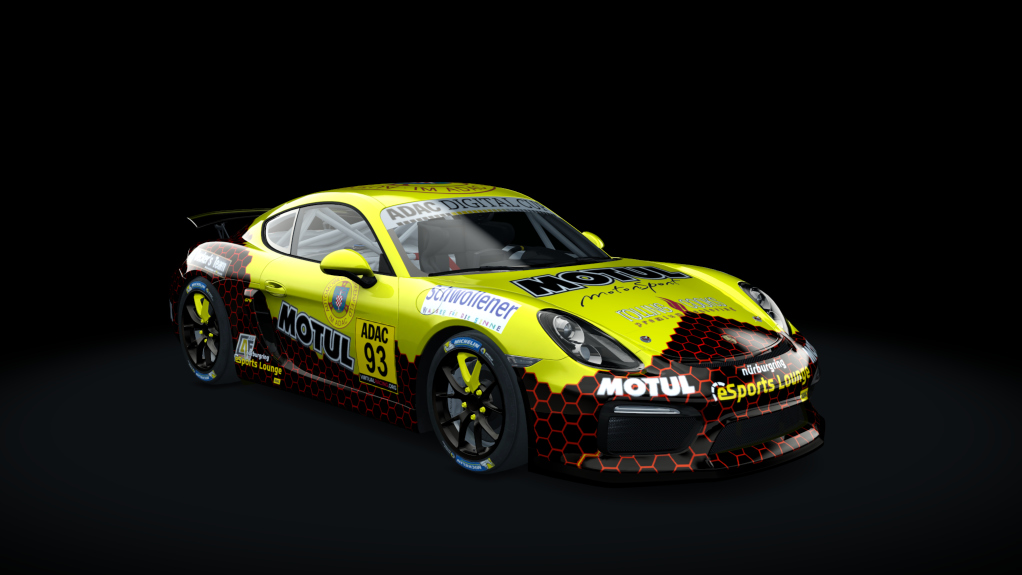 Porsche Cayman GT4 Digital Cup, skin 93-Birkenfeld