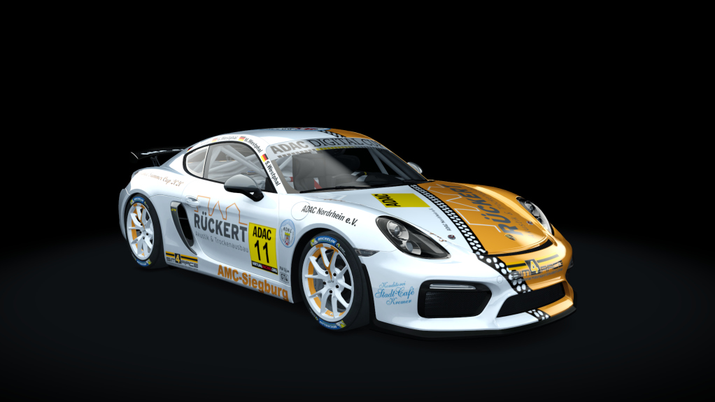 Porsche Cayman GT4 Digital Cup, skin ADAC_11_Siegburg-1