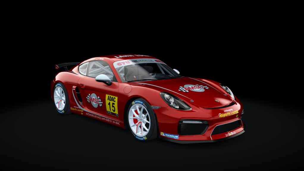 Porsche Cayman GT4 Digital Cup, skin ADAC_15_LahnEder