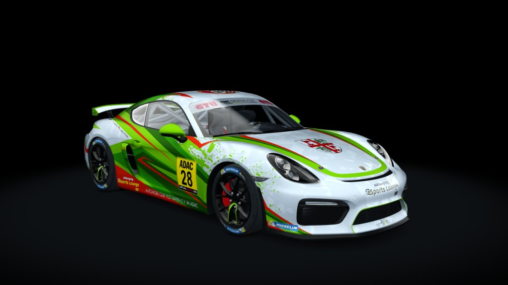 Porsche Cayman GT4 Digital Cup, skin ADAC_28_Mayen28