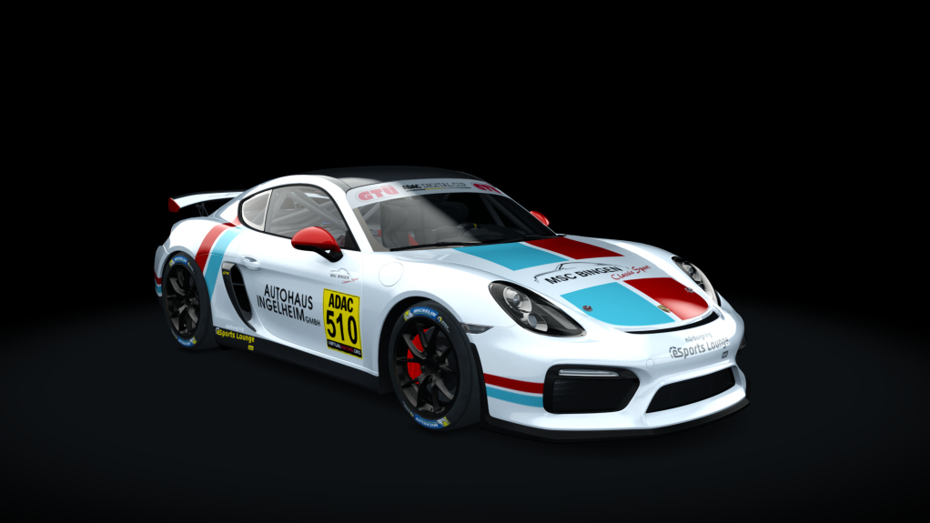 Porsche Cayman GT4 Digital Cup, skin ADAC_510_Bingenone