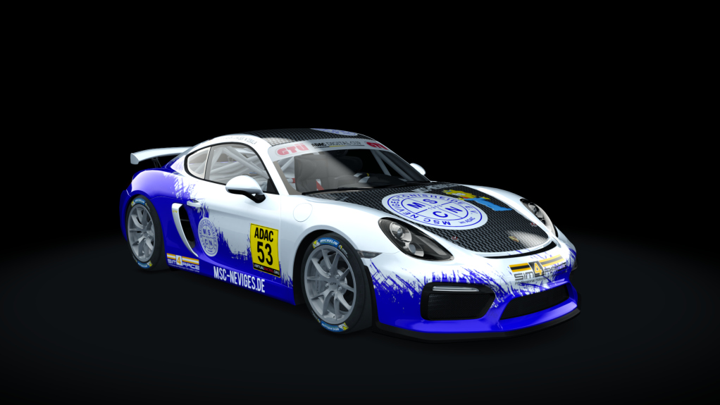 Porsche Cayman GT4 Digital Cup, skin ADAC_53_Neviges