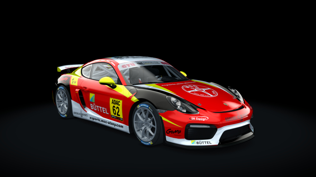 Porsche Cayman GT4 Digital Cup, skin ADAC_62_Alzey