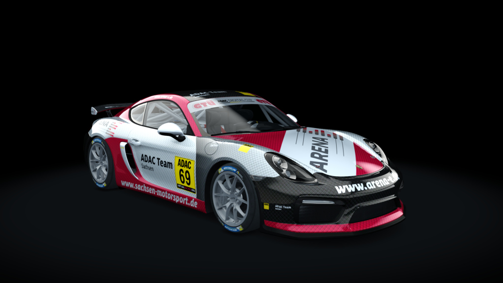 Porsche Cayman GT4 Digital Cup, skin ADAC_69_ArenaE1