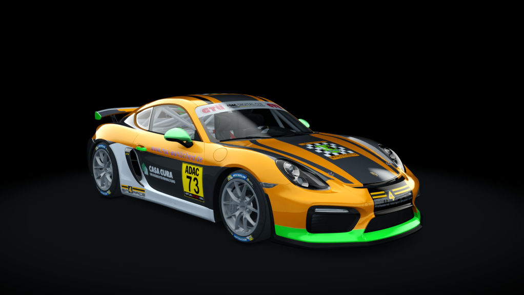 Porsche Cayman GT4 Digital Cup, skin ADAC_73_Wahlscheid2