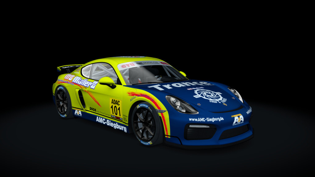 Porsche Cayman GT4 Digital Cup, skin GT4_101_DC