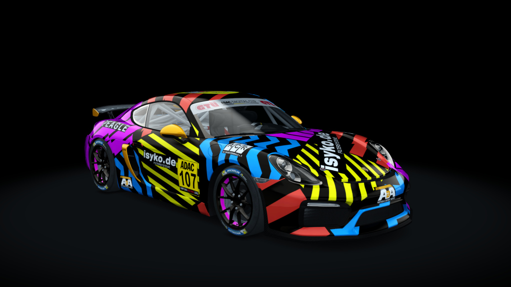 Porsche Cayman GT4 Digital Cup, skin GT4_107_DC