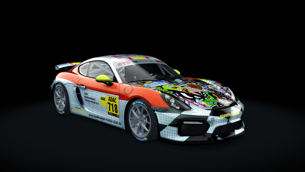 Porsche Cayman GT4 Digital Cup, skin gt4_718_esc